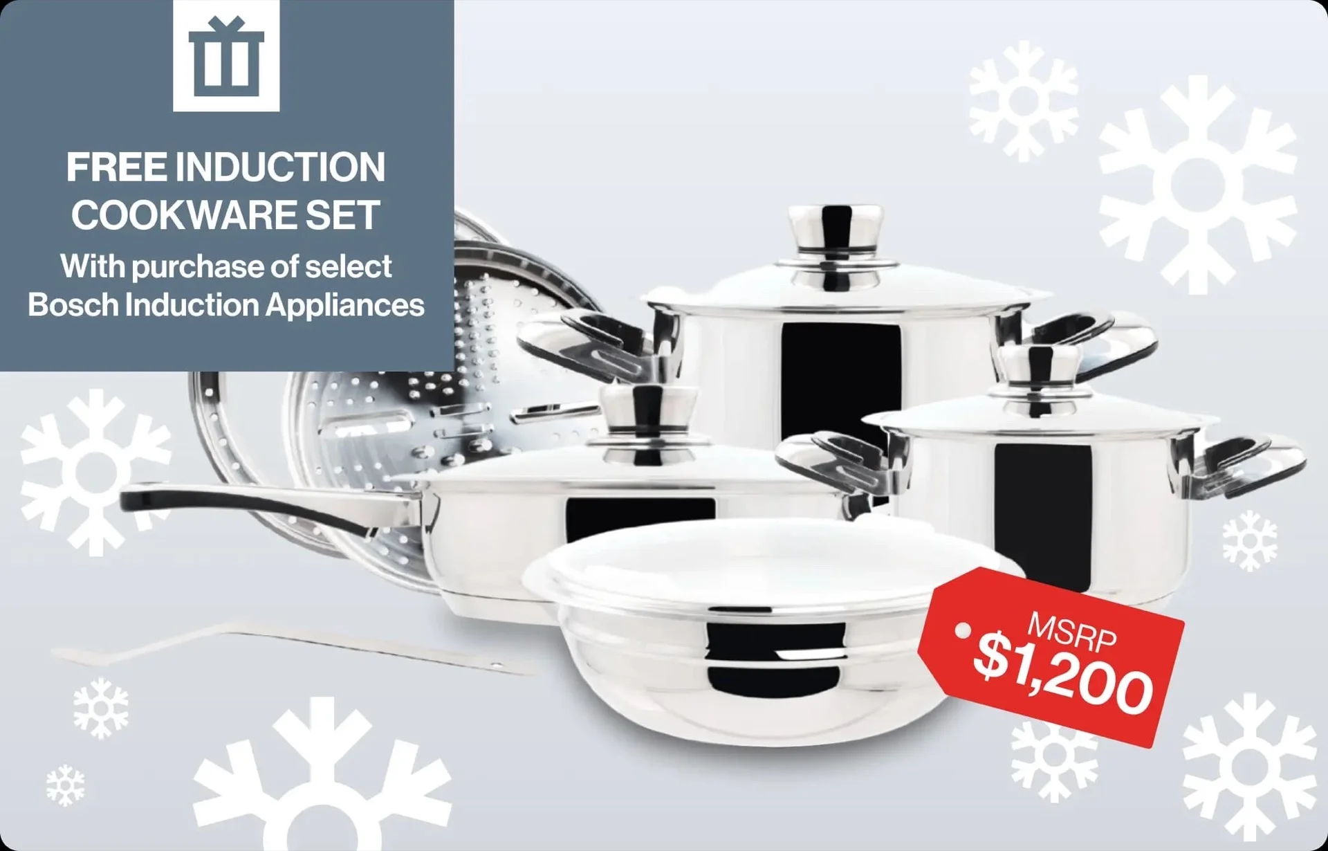 免費電磁爐鍋具組